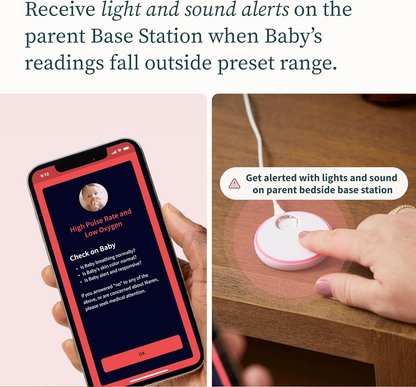 OWLET DREAM SOCK intelligent oxygen level and pulse monitor for infants