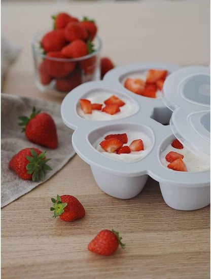 BEABA silikónová forma na jedlo 6x 90ml