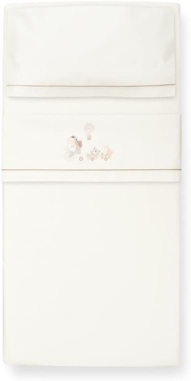 INTERBABY 3-dielna súprava posteľnej bielizne 60x120 / 40x60 / 103x150 + závesná dekorácia