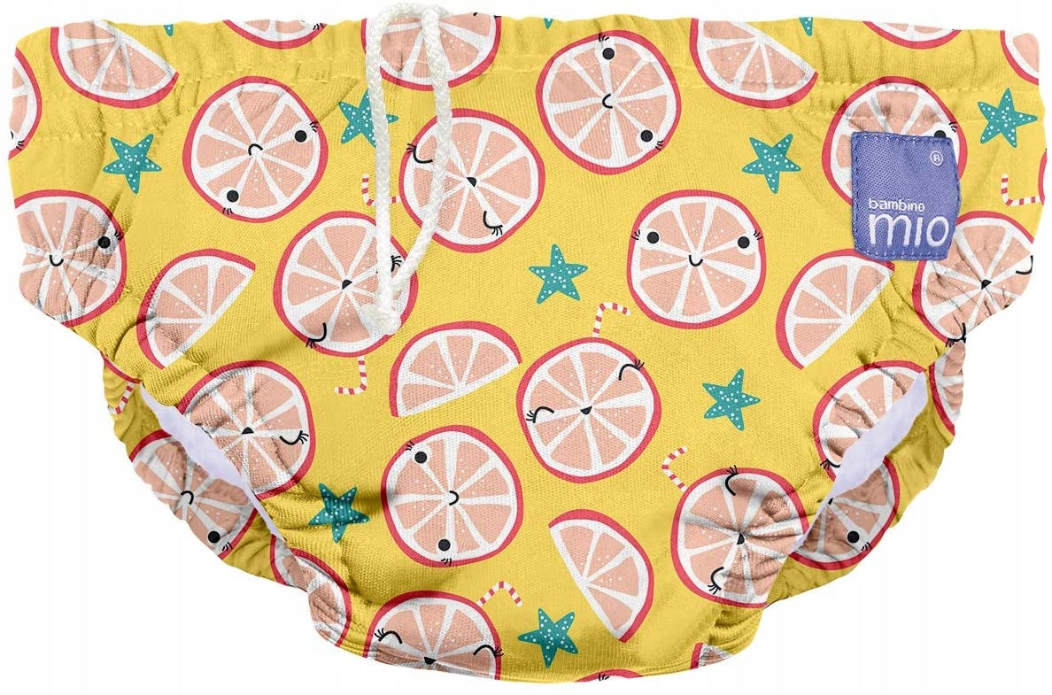 BAMBINO MIO plienka na plávanie citrusy 0-6 mesiacov