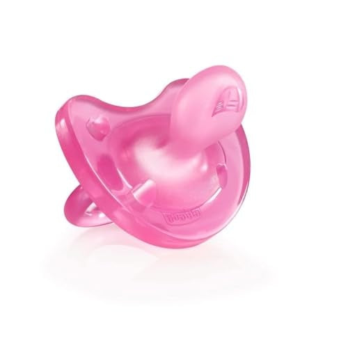 Chicco Physioforma Soft pink silicone pacifier 0-6m