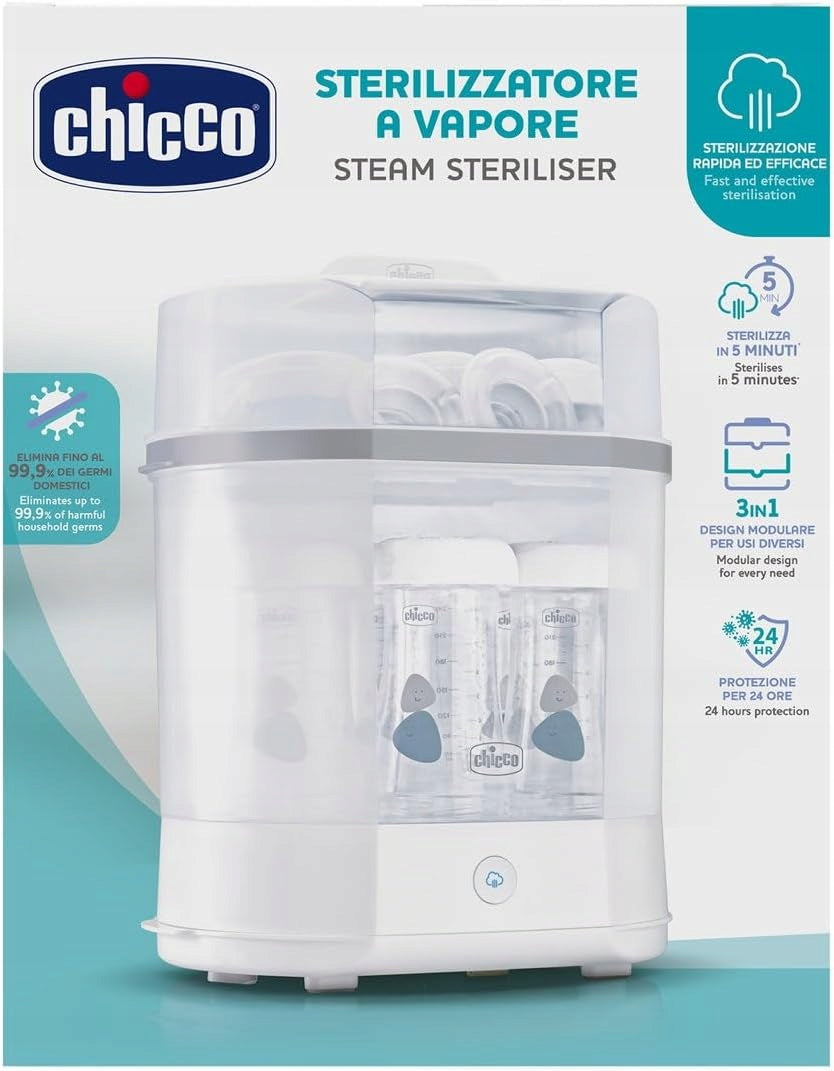 CHICCO elektrický parný sterilizátor 3 v 1