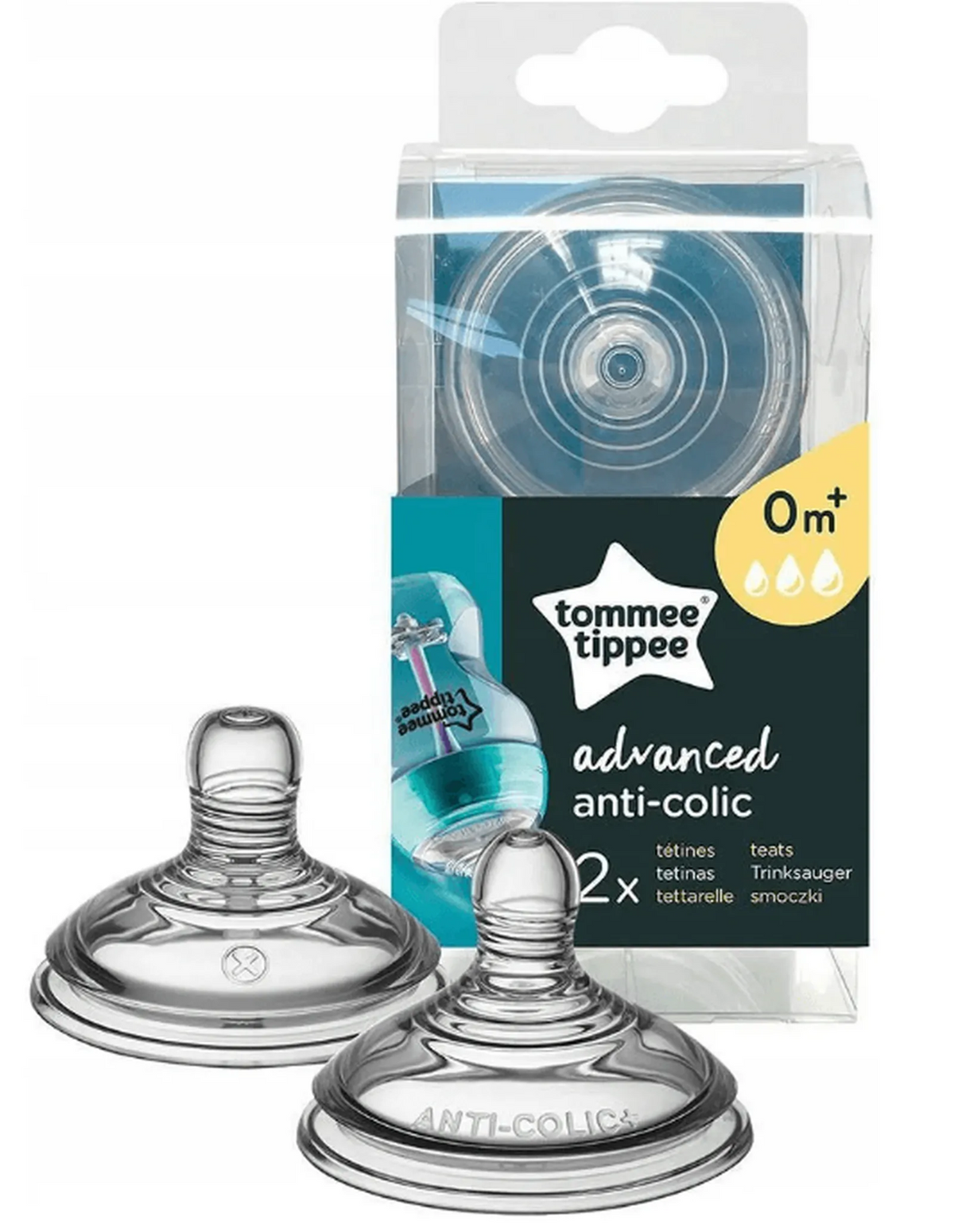 TOMMEE TIPPEE advanced anti-colic teats