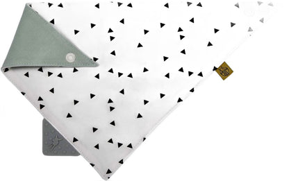 LASSIG bandana so silikónovým hryzadlom 0 – 12 m