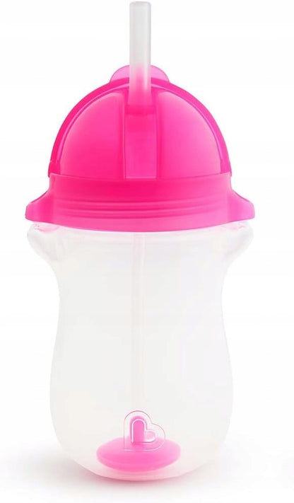 MUNCHKIN Tip&Sip netečúci pohár 6 mesiacov+ 207ml, zaťažená slamka