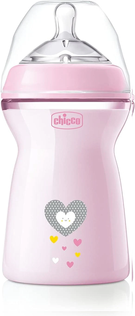 CHICCO NaturalFeeling fľaša 330 ml 6 m+, rýchly prietok