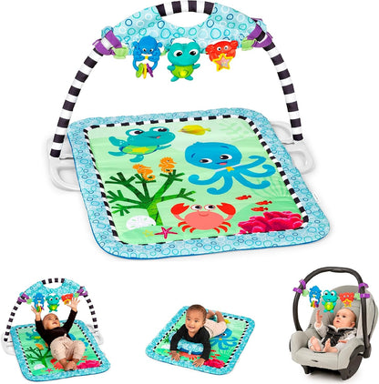 BABY EINSTEIN Neptune's Discovery Reef 3v1 edukačná podložka 0+