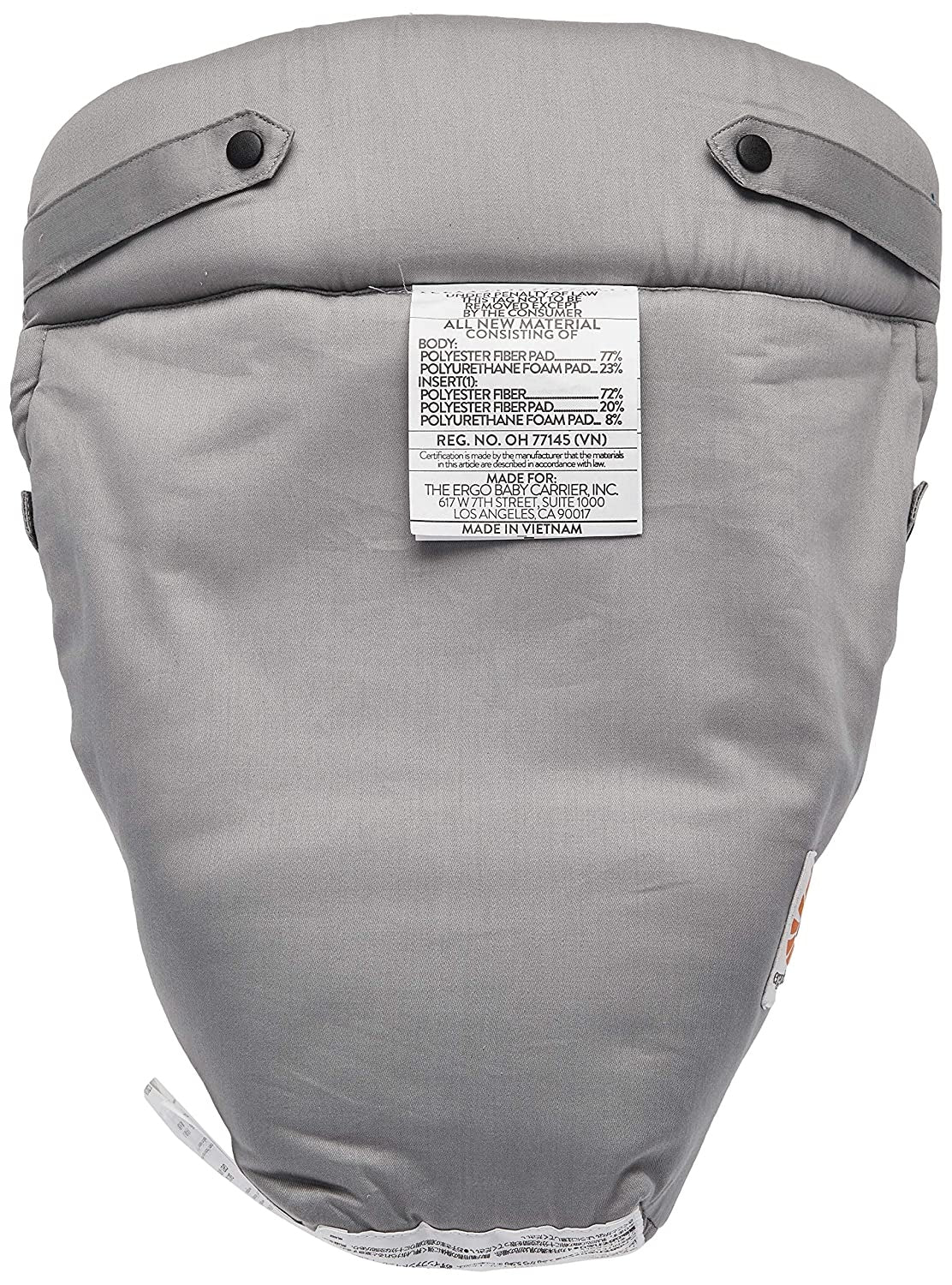 ERGOBABY vložka do nosiča, redukcia Easy Snug