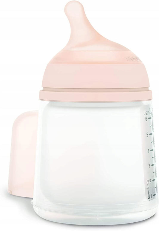 NUK First Choice+ 0-6 luni biberon 150 ml indicator de temperatură