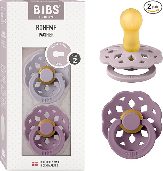 BIBS BOHEME cumlíky 2pack, kaučuk, 6+