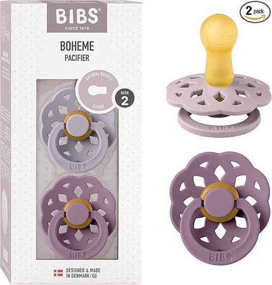 BIBS BOHEME Schnuller 2er-Pack Naturkautschuk 6+