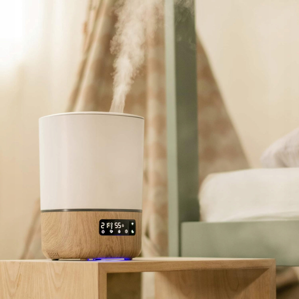 MAXI-COSI Breathe diaľkový zvlhčovač vzduchu 24 h s aplikáciou Connected Home