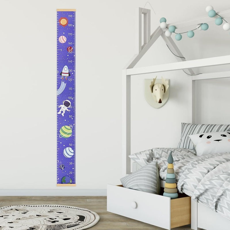 AOLSO plátenný meter na meranie výšky 195 cm + samolepiaci háčik KOZMOS