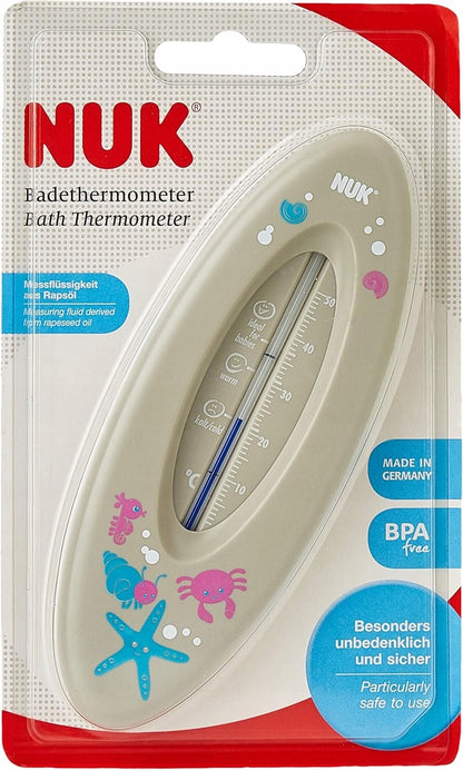 NUK Plávajúci analógový teplomer do kúpeľa 16 cm MORSKÉ TVORY