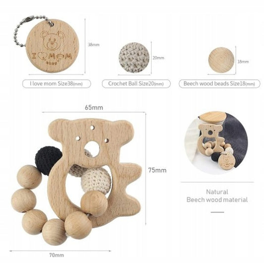 DREVENÉ HRYZADLO koala