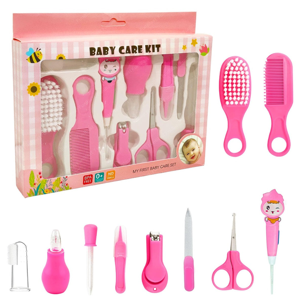 BABY CARE KIT súprava na starostlivosť o dieťa, 10 prvkov