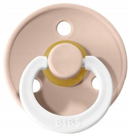 BIBS COLOUR GLOW cumlíky 2 ks kaučuk 18–36 mesiacov SVETIELKUJÚCE