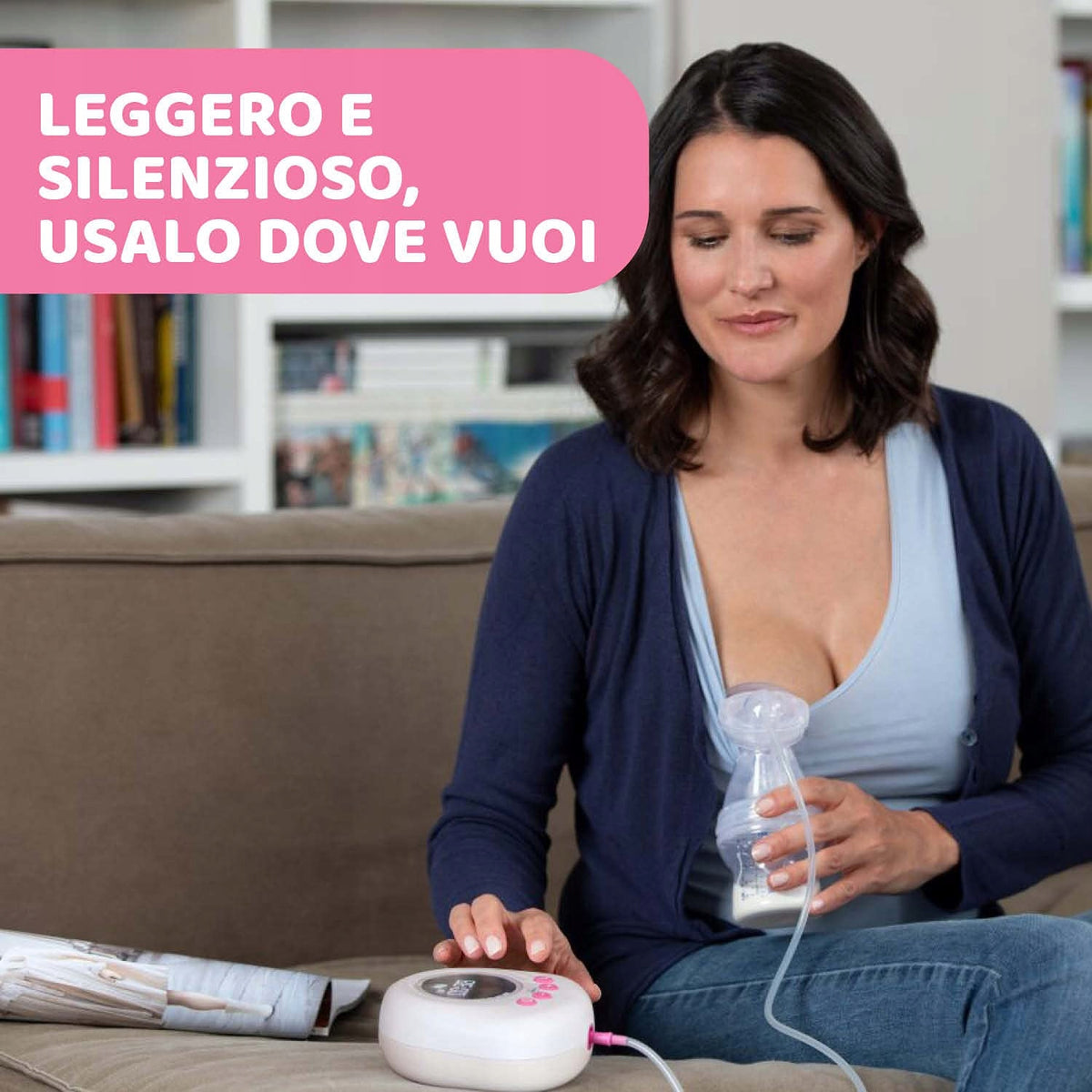 CHICCO NaturallyMe ELEKTRICKÁ ODSÁVAČKA MLIEKA