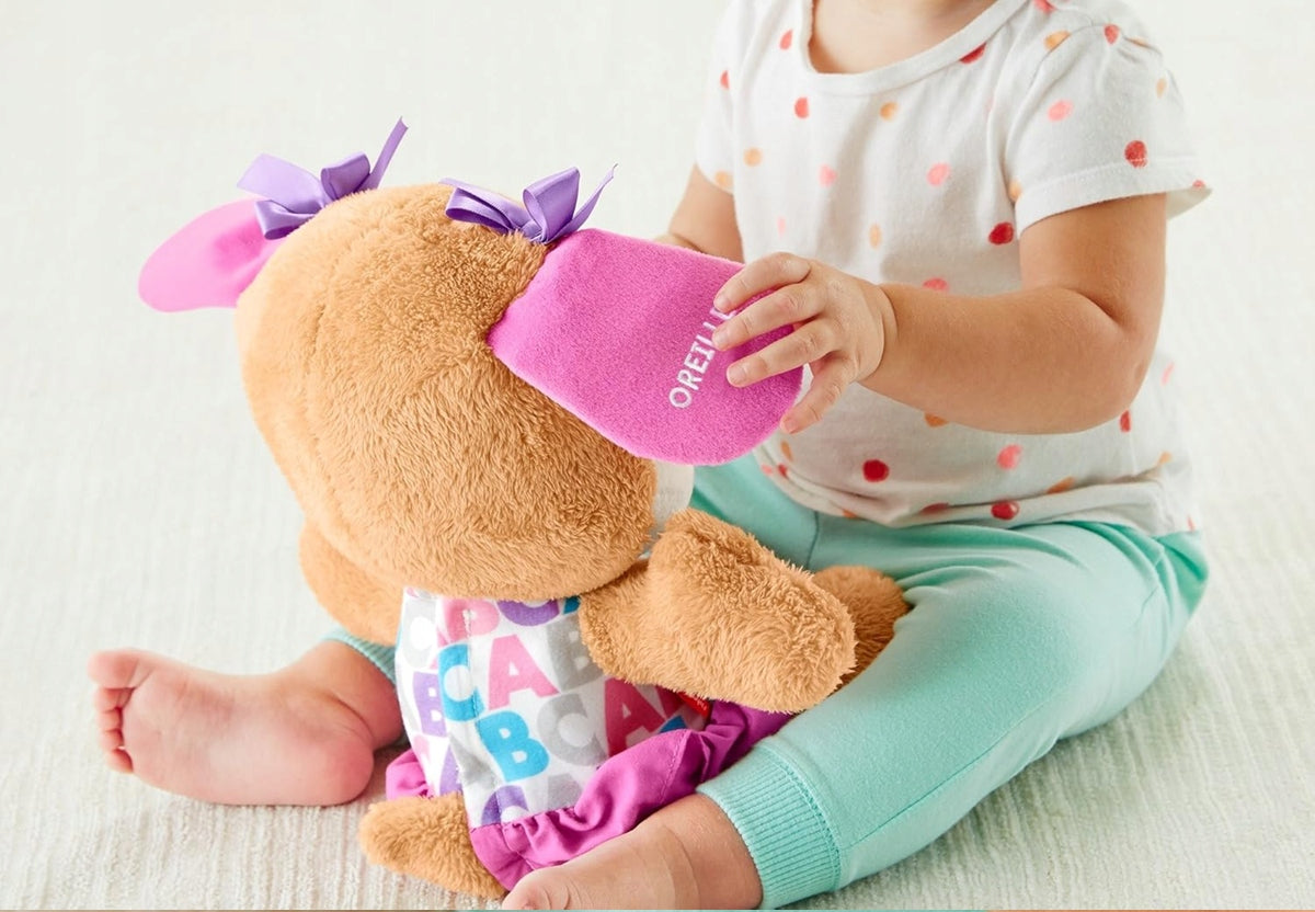 FISHER-PRICE FPP52 sestra šteniatka školáčky francúzsky jazyk