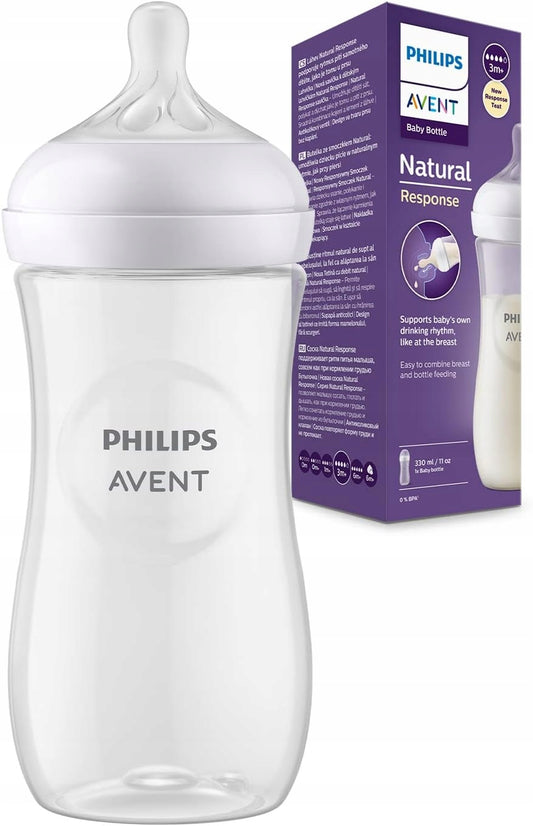 PHILIPS AVENT Natural RESPONSE butelka 330 ml 3msc+