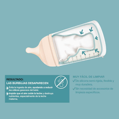 SUAVINEX fľaša ZERO ZERO 270 ml