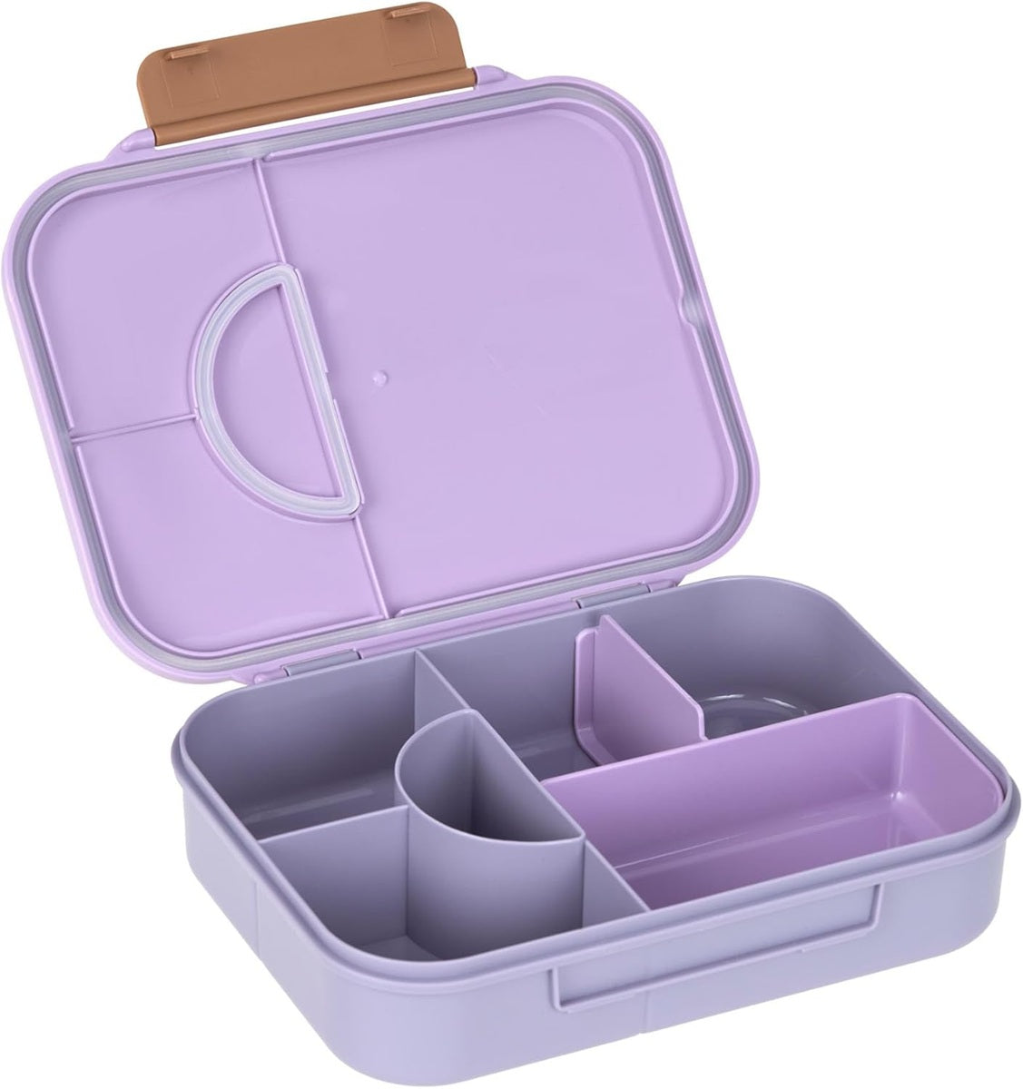 LASSIG Bento desiatový box s vyberateľnými priehradkami 17x21 cm MALÉ SRDCE