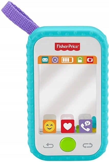 FISHER-PRICE GML96 chytrý telefon kousátko chrastítko zrcátko