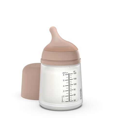Suavinex Zero Zero antikoliková fľaša 180 ml 0+ Adaptable Flow A