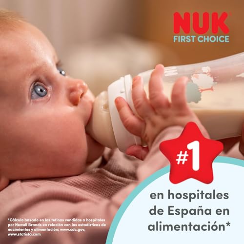 NUK First Choice cumlíky na fľaše M 2 ks 3+