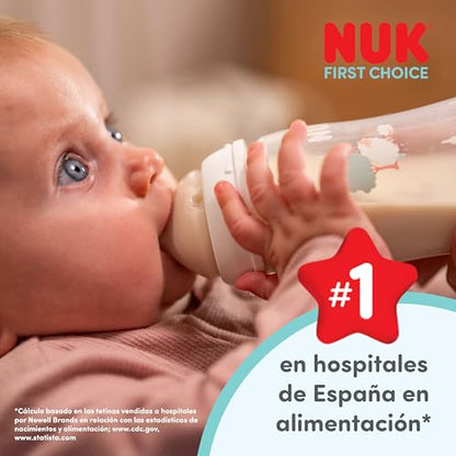 NUK First Choice cumlíky na fľaše M 2 ks 3+