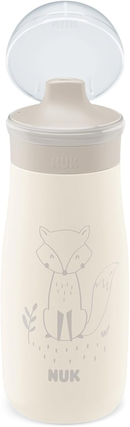 NUK Mini-Me Sip stålflaske med hård tud 300 ml 9 m+ RÆV