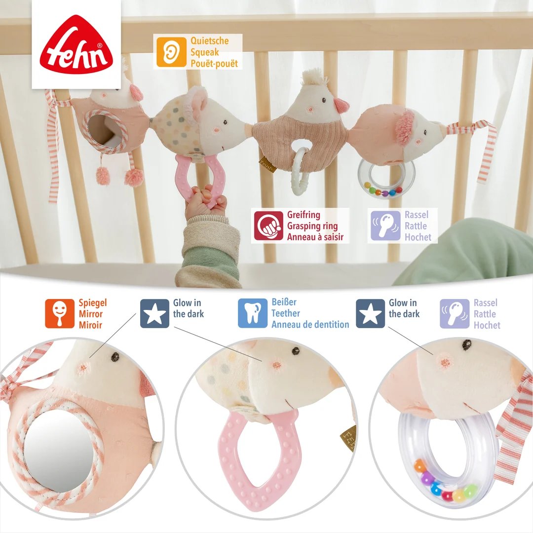 Fehn FehnLand stroller and crib toy Farm