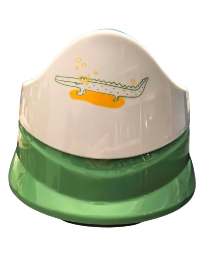 BADABULLE potty with removable insert, 18+ months, CROCODILE