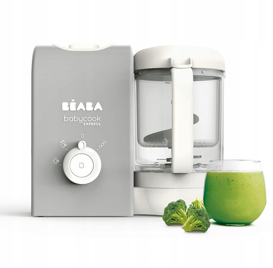 BEABA Babycook Express 4in1 Dampfgarer, Mixer, Auftau- und Aufwärmfunktion