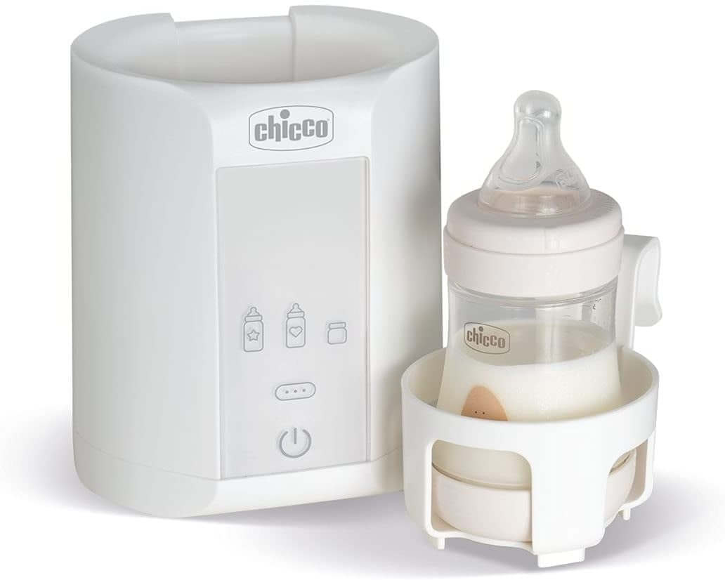 CHICCO Home PODGRZEWACZ DO BUTELEK I SŁOICZKÓW biały cyfrowy podgrzewacz do mleka i słoiczków Chicco