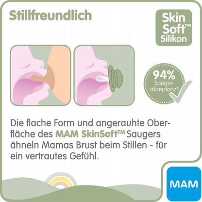 MAM ORIGINAL PURE pacifier x2 0–6m