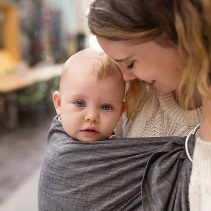 HOPPEDIZ kruhová šatka na nosenie dieťaťa RING-SLING