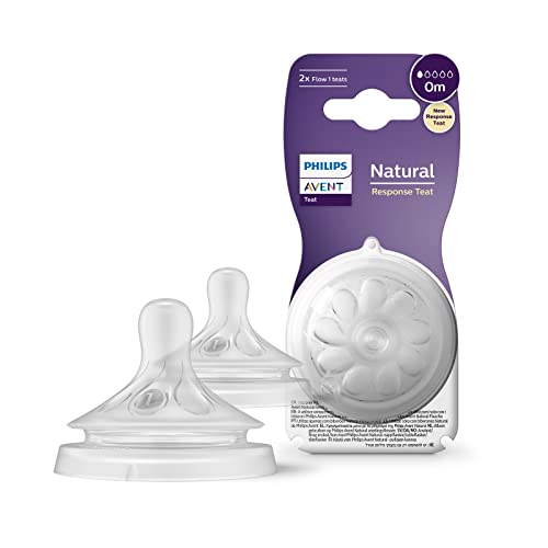 Philips Avent Natural Response cumlíky Flow 1 0m+ x2