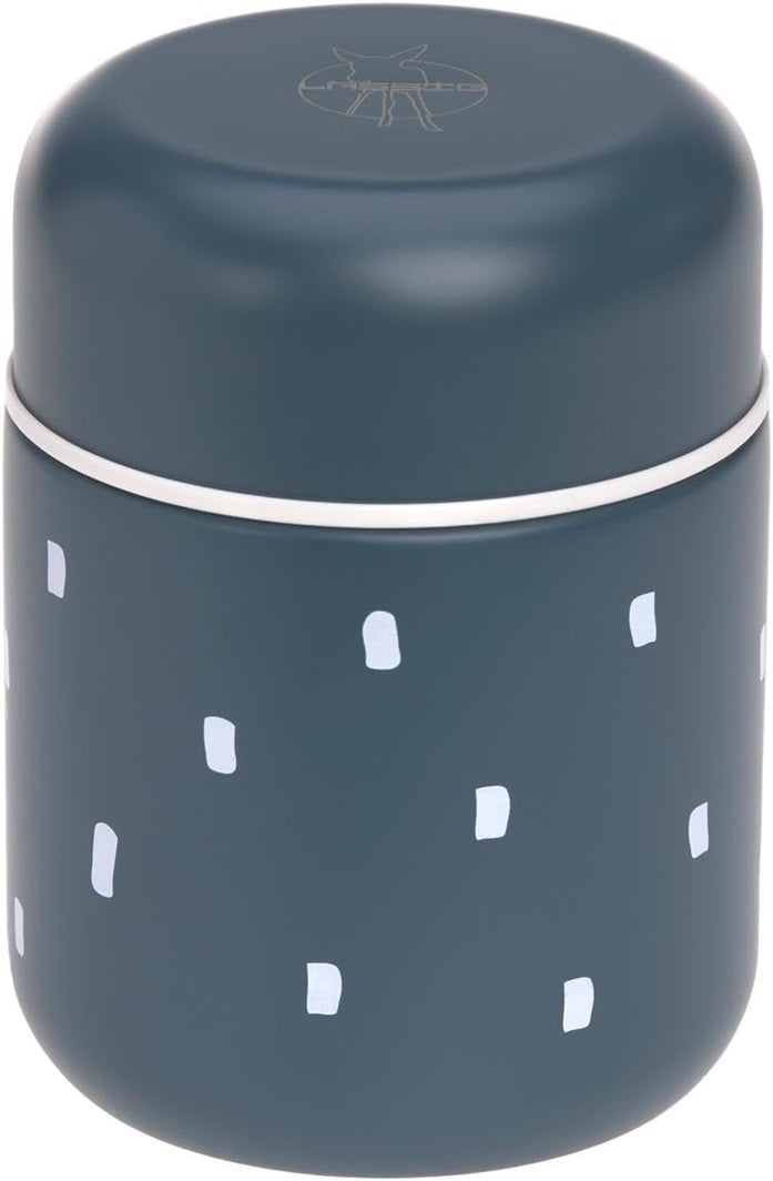 LASSIG Food Jar Happy Prints OCEĽOVÁ TERMOSKA NA JEDLO 350 ml