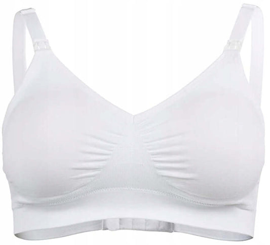 MEDELA biustonosz do karmienia KOMFORT +wkładki S