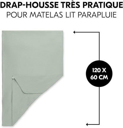 HAUCK Travel Bed ochranná plachta na matrac 120x60