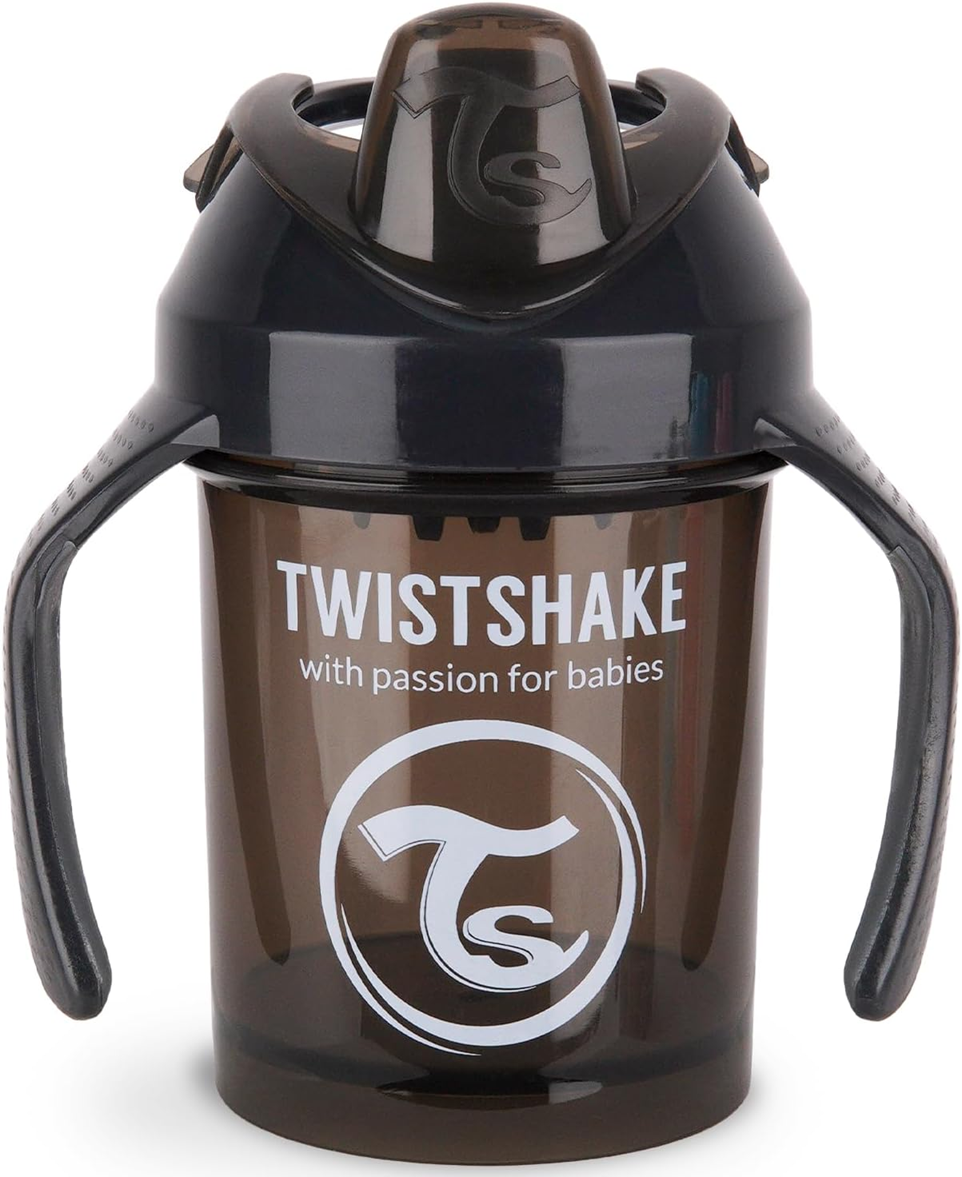 TWISTSHAKE Mini Cup nerozlievací pohár s náustkom a mixérom 230 ml 4 m+