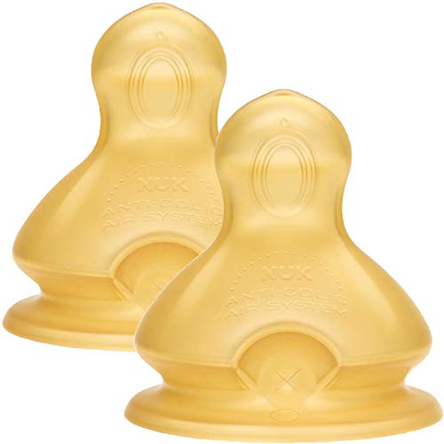 NUK First Choice Plus latexové cumlíky L x2 na hustú stravu