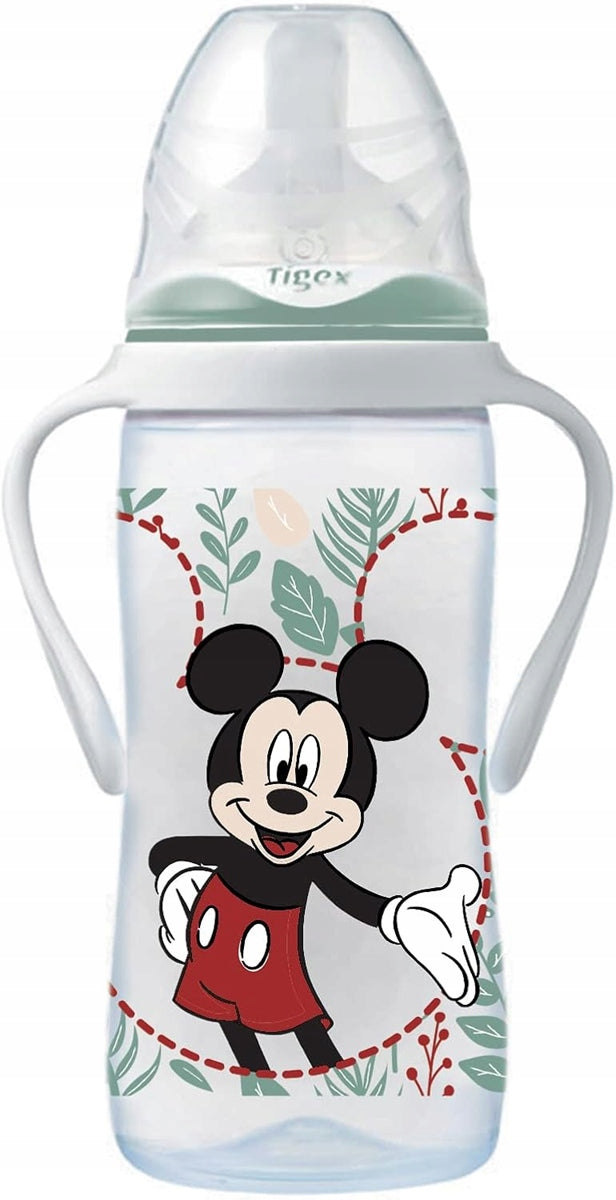 TIGEX Mickey Mouse fľaša s 3 rýchlosťami prietoku 6 m+ 300 ml
