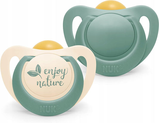 NUK for Nature smoczek uspokajający x 2 lateks 18-36msc