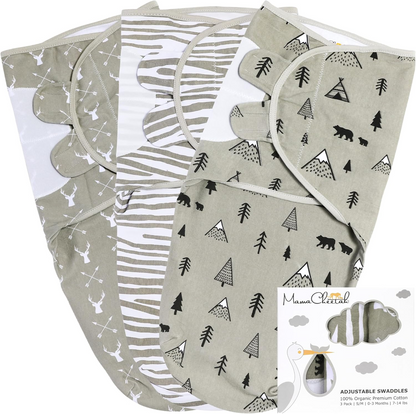 MAMA CHEETAH zavinovačka x3 0 – 6 mes. 1TOG