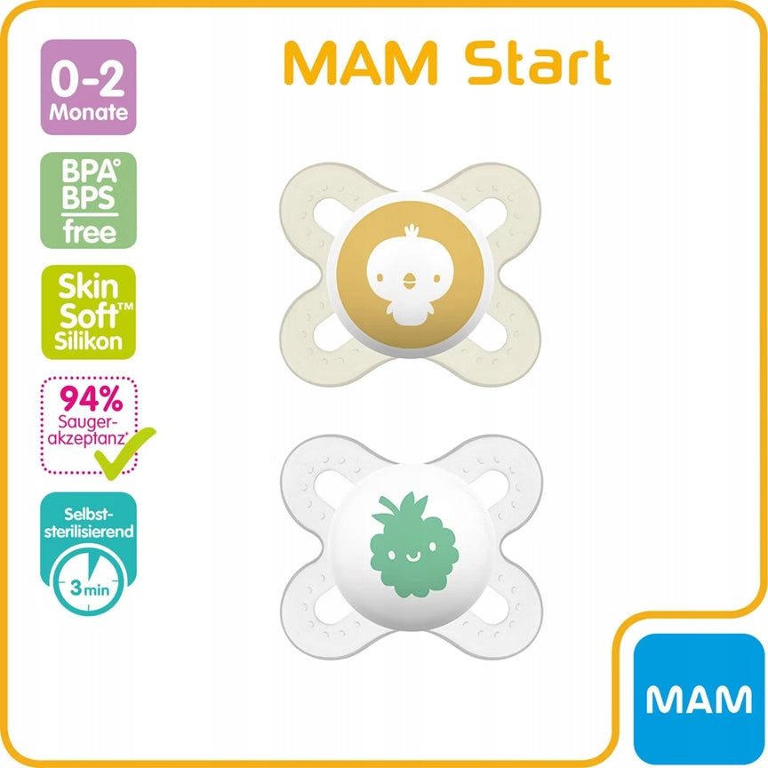 MAM START cumlík na upokojenie 0-2 mes. + box