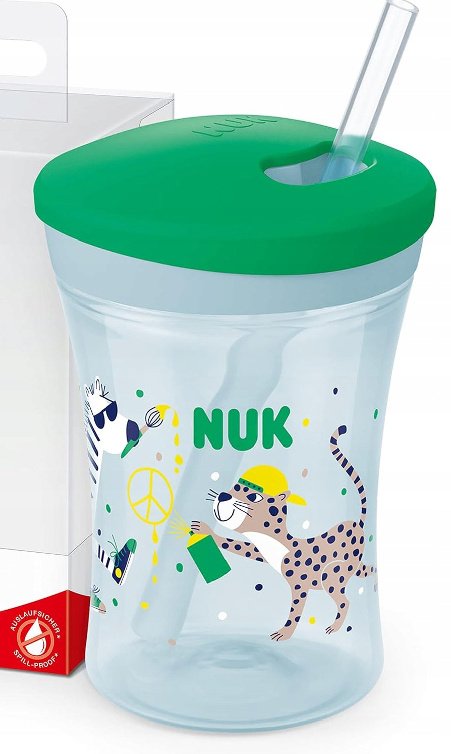 NUK Action Cup NEKVAPKACÍ HRNČEK 12 m+