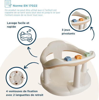 THERMOBABY krzesełko do kąpieli 6m+