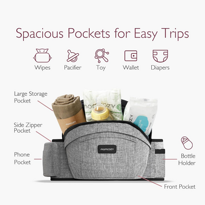MOMCOZY nosič na bok pre deti do 20kg